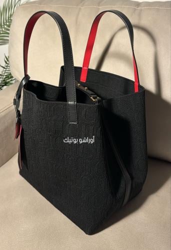 حقيبة كارولينا هيريرا توت باق ch | اللون الاسود