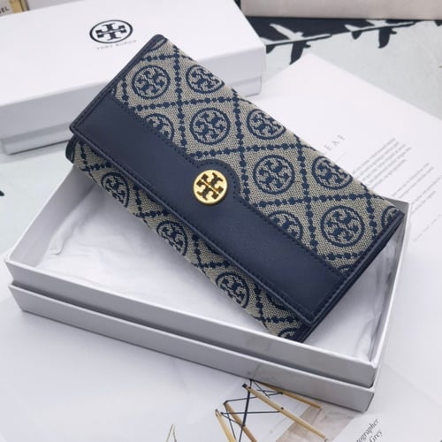 محفظة توري بورش بني / كحلي