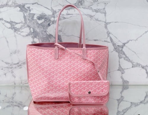 حقيبة قويارد / كبيرة وردي