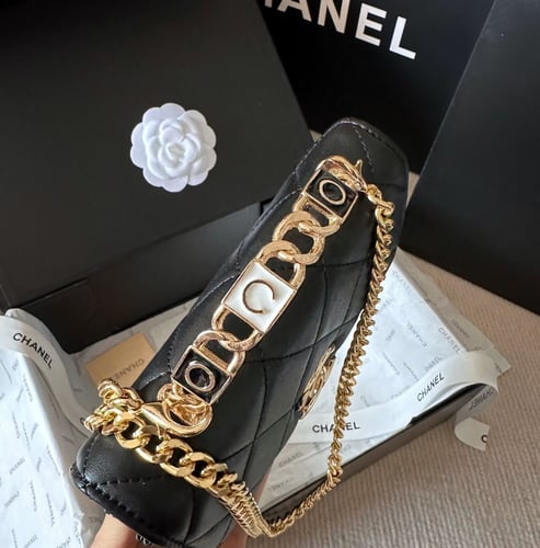 حقيبة شانيل / أسود بحجمين