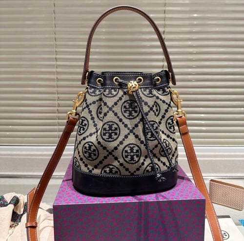 حقيبة توري بورش دلو بنقوش | 3 الوان