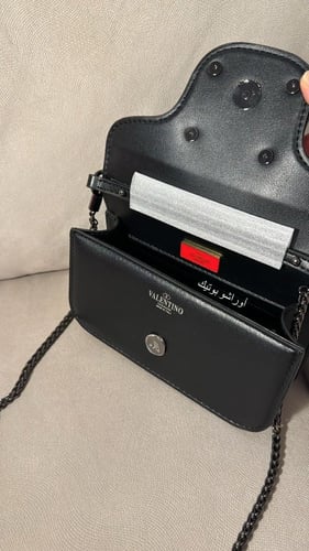 حقيبة فالنتينو / لون بني بحجمين