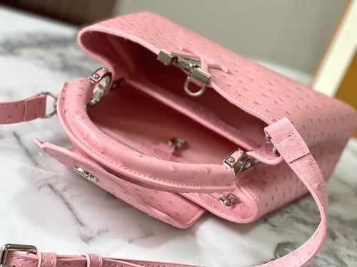 حقيبة لويس فيتون LV / وردي فاتح حجمين