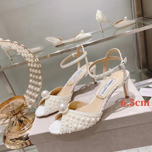 كعب نحيف جيمي شو لؤلؤ