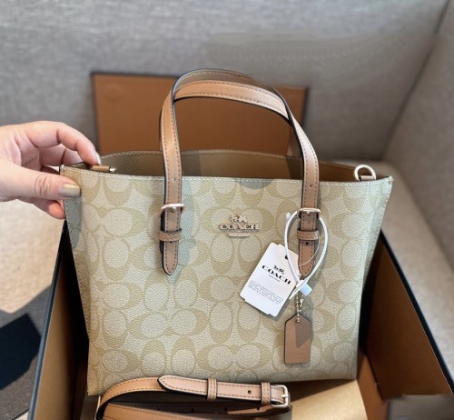 حقيبة كوتش لون بيج