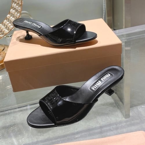 كعب ميو ميو 4الوان ارتفاع منخفض