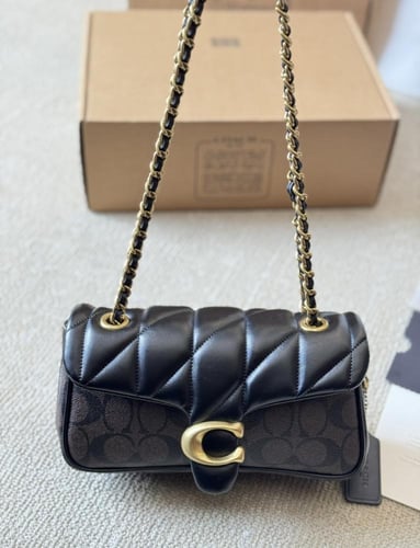 حقيبة coach تابي 26 بنقشة