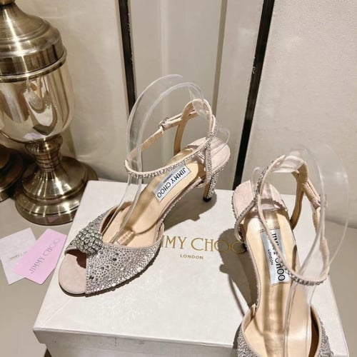 كعب جيمي شو كريستال