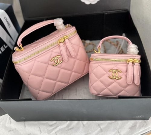 حقيبة شانيل صندوق بمرآة
