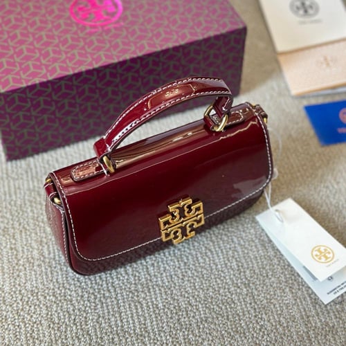 حقيبة توري بورش صغيرة لامع