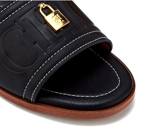 حذاء ch سليبر فلات بدون كعب| عدة الوان