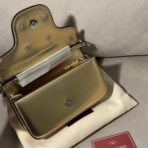 حقيبة فالنتينو ذهبي | تسليم فوري