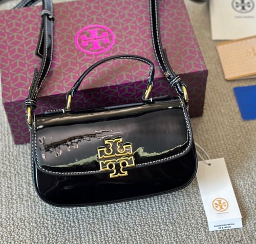 حقيبة توري بورش صغيرة لامع