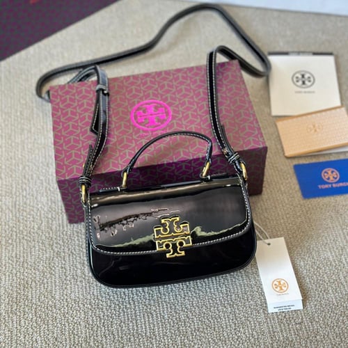 حقيبة توري بورش صغيرة لامع