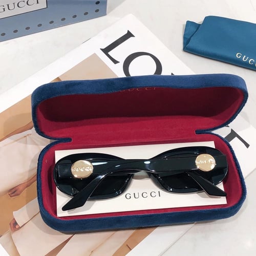 نظارات غوتشي بيضاوية