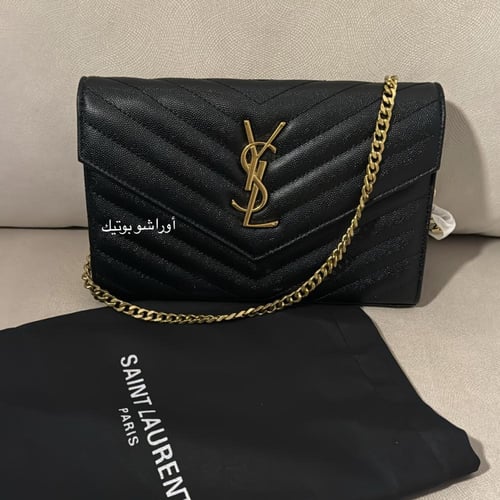 حقيبة ysl | أسود