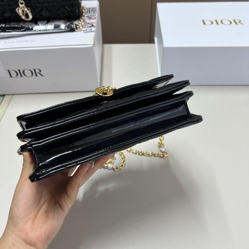 حقيبة Dior | جلد لامع ومقاسين