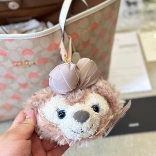 حقيبة كوتش بطابع قلوب