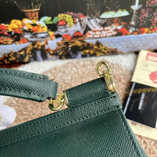 حقيبة D&G اخضر صغيرة