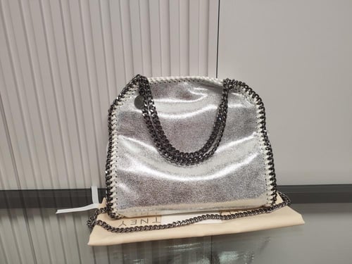 حقيبة stella McCartney | سيلفر فاتح لامع