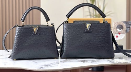 حقيبة لويس فيتون LV / لون أسود بحجمين