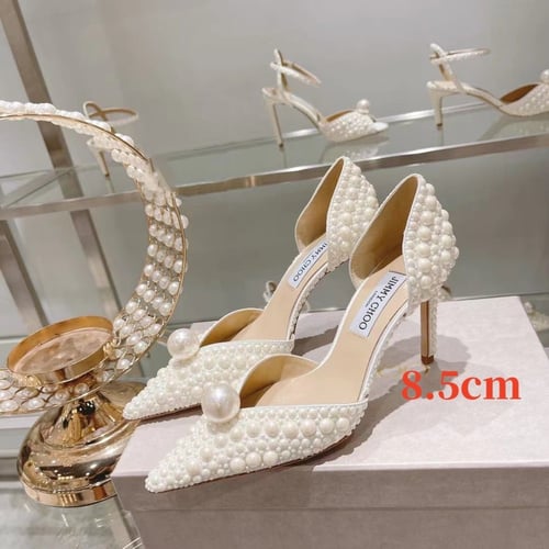 كعب جيمي شو لؤلؤ انيق