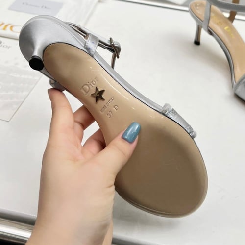 كعب ديور فضي