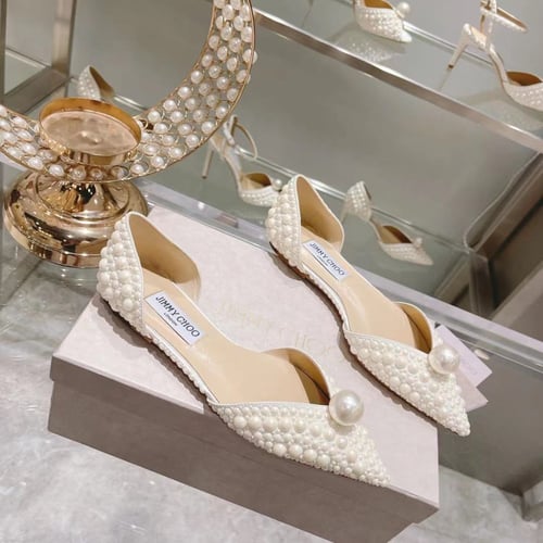 كعب جيمي شو لؤلؤ انيق