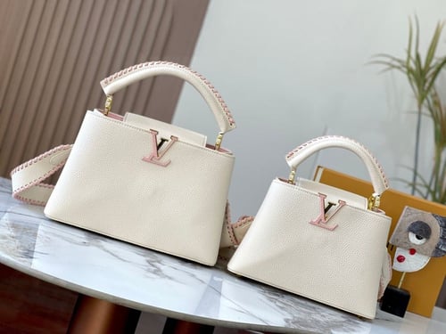 حقيبة Lv | أبيض بحجمين