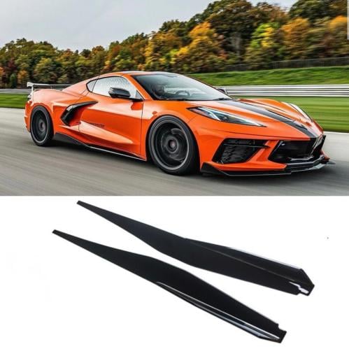 سمكات كورفيت C8 اسود لامع 2020-2025