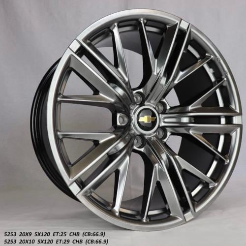 جنوط كمارو ZL1 سلفر درجة اولى عالي الجودة 2010 - 2...