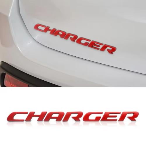 علامة CHARGER لشنطه احمر مطفي- قطعه واحده