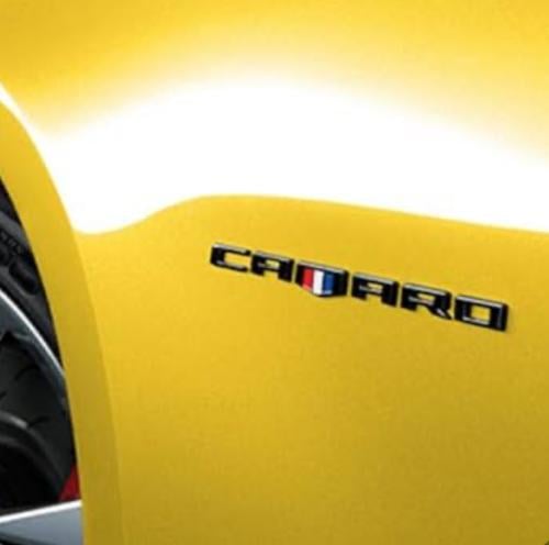 شعار CAMARO اسود - قطعه واحدة