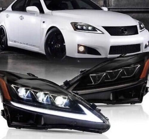 شمعات لكزس IS ( ثلاث عدسات ) تحويل شكل 2018 الشمعا...