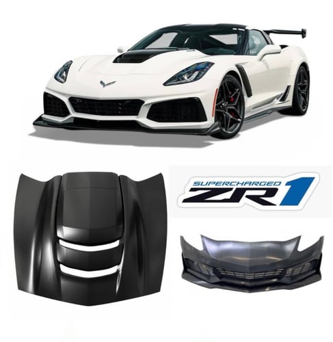 عرض على واجهية كورفيت C7 ZR1 2014-2019 صدام امامي...
