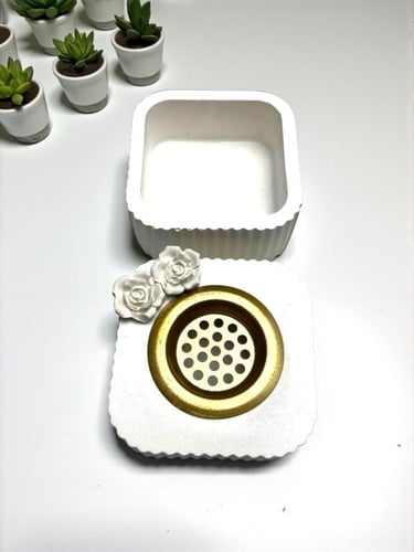 مبخره كونكريت قطعتين