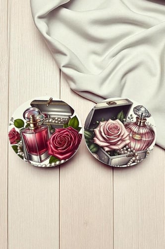 ستيكرات عطورفرنسيه ( ١٢ ملصق )