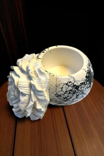 طقم استقبال وضيافه كونكريت ( 8 قطع )