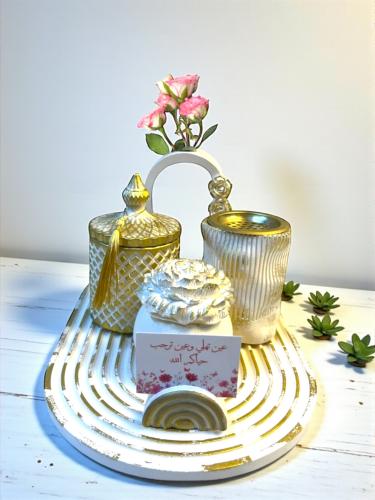 طقم استقبال وضيافه كونكريت 6 قطع