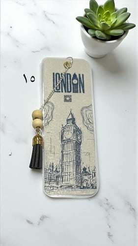 فواصل كتب (١٦) تصميم مميز ( السعر للحبه )