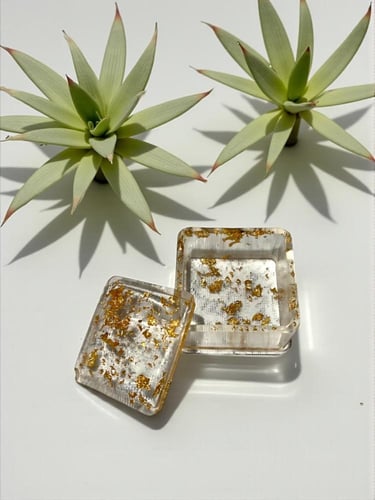 علبه ريزن ورق ذهب