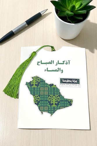 توزيعات آذكار الصباح والمساء ( ٣ تصاميم متنوعه )