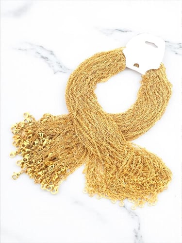 سلاسل من الفولاذ مقاومه للصدا ( السعر للحبه )