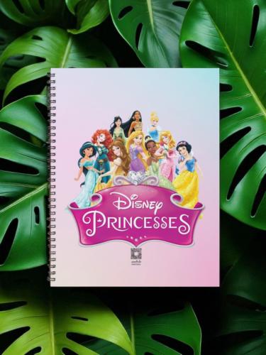 دفاتر طباعه داخليه أميرات ديزني ( ١٠٠ ورقه )