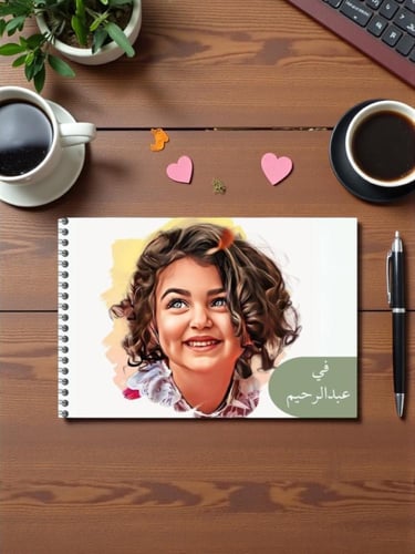 كراسة رسم حسب الطلب