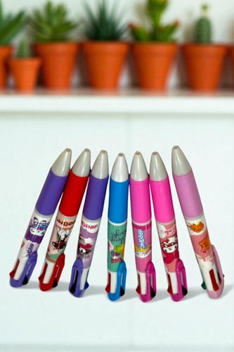 اقلام ضغاط ٤ الوان متنوعه (السعر للحبه )