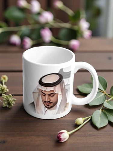 2 كوب طباعه حراريه ( للعرسان ، للاصدقاء )