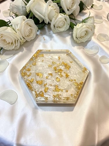 كوستر سداسي الشكل ( قاعدة اكواب )