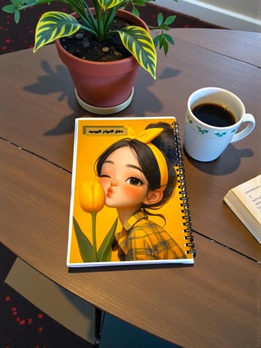 كراسة المهام اليوميه مقاس A5 , A4