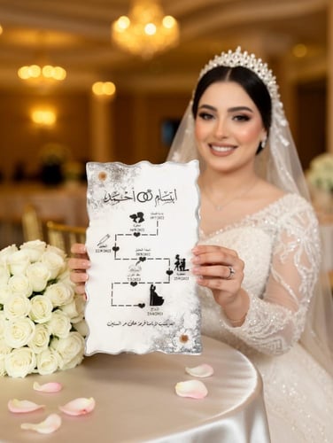 ستاند ريزن فخم لجميع المناسبات تصميم حسب الطلب
